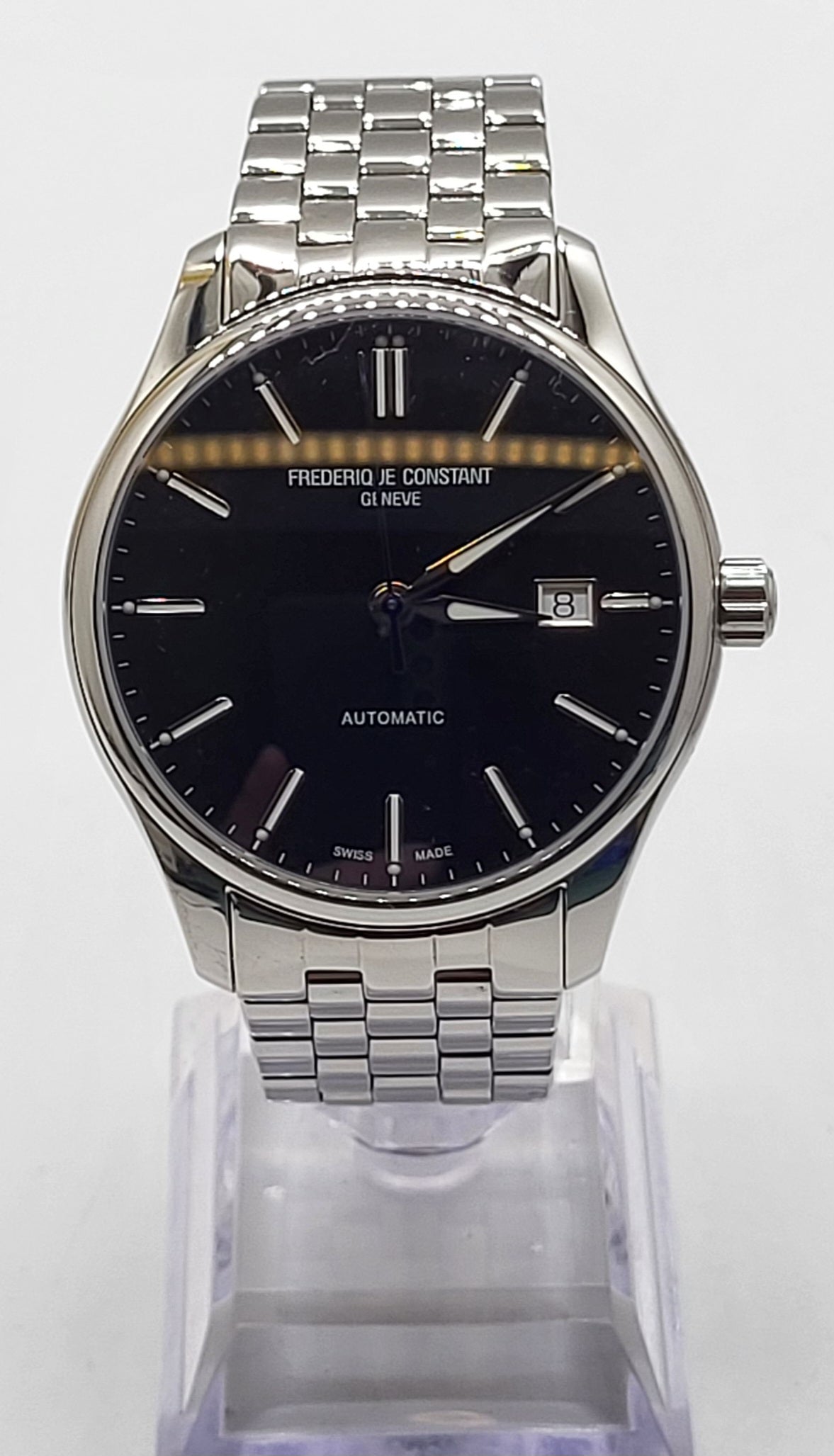 Frederique Constant - Classic Green Dial Stainless Men's Automatic Watch - FC-303GR5B6B (USED)