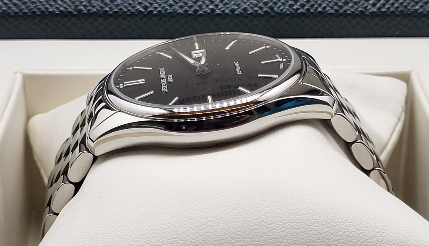 Frederique Constant - Classic Green Dial Stainless Men's Automatic Watch - FC-303GR5B6B (USED)