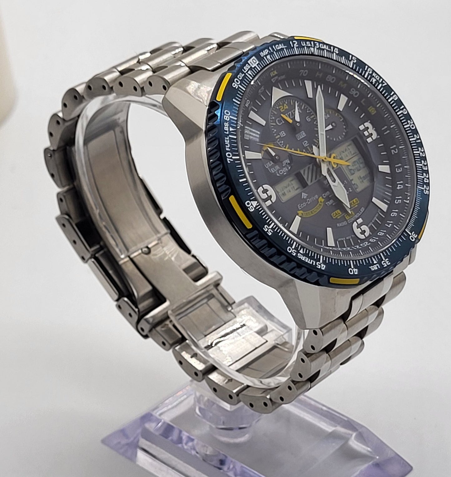 Citizen Promaster Skyhawk A-T Chronograph Dial Men's Quartz Watch JY8078-52L(USED)