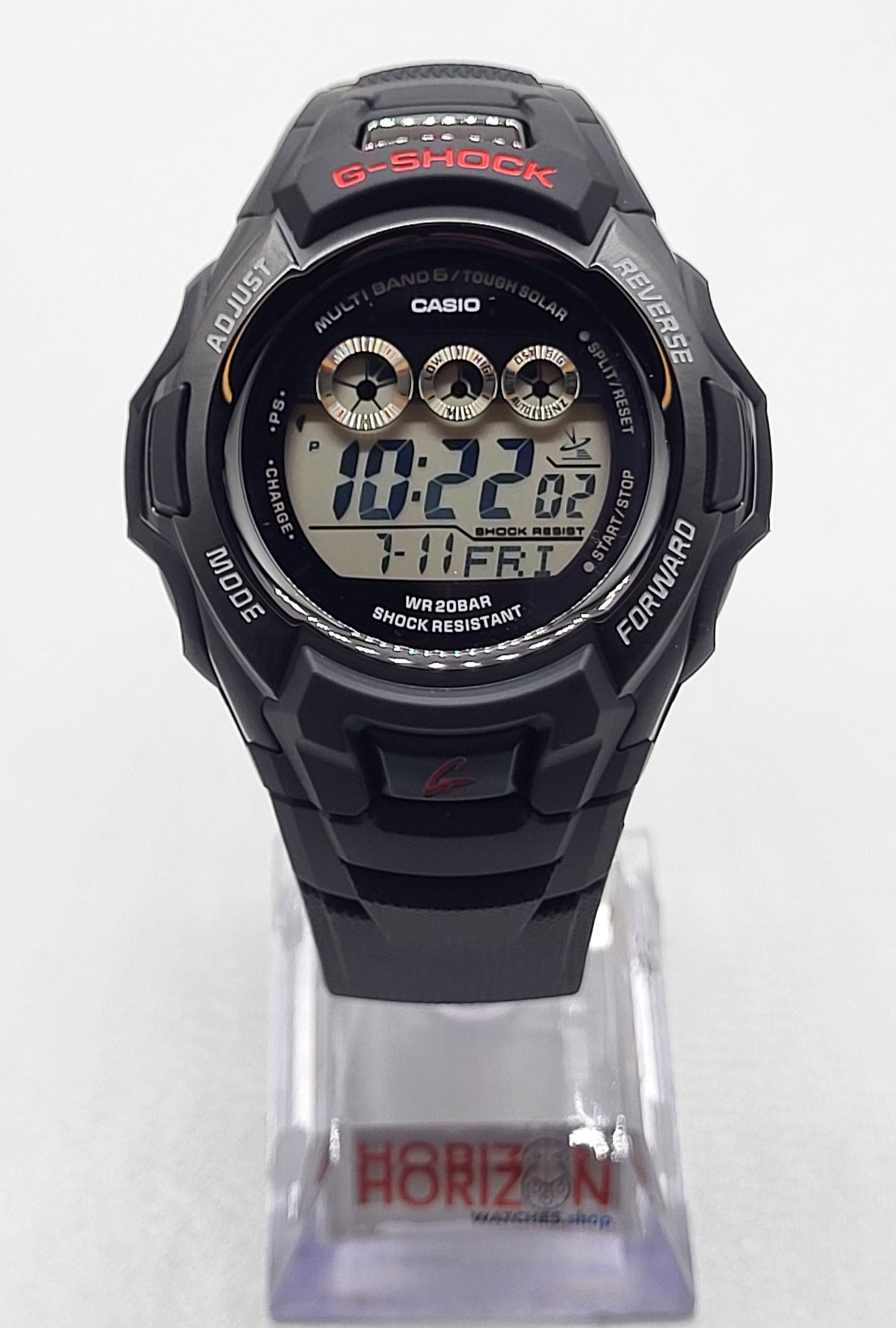 Casio Tough Solar Digital Men's Quartz Watch - GW-M530A-1CR