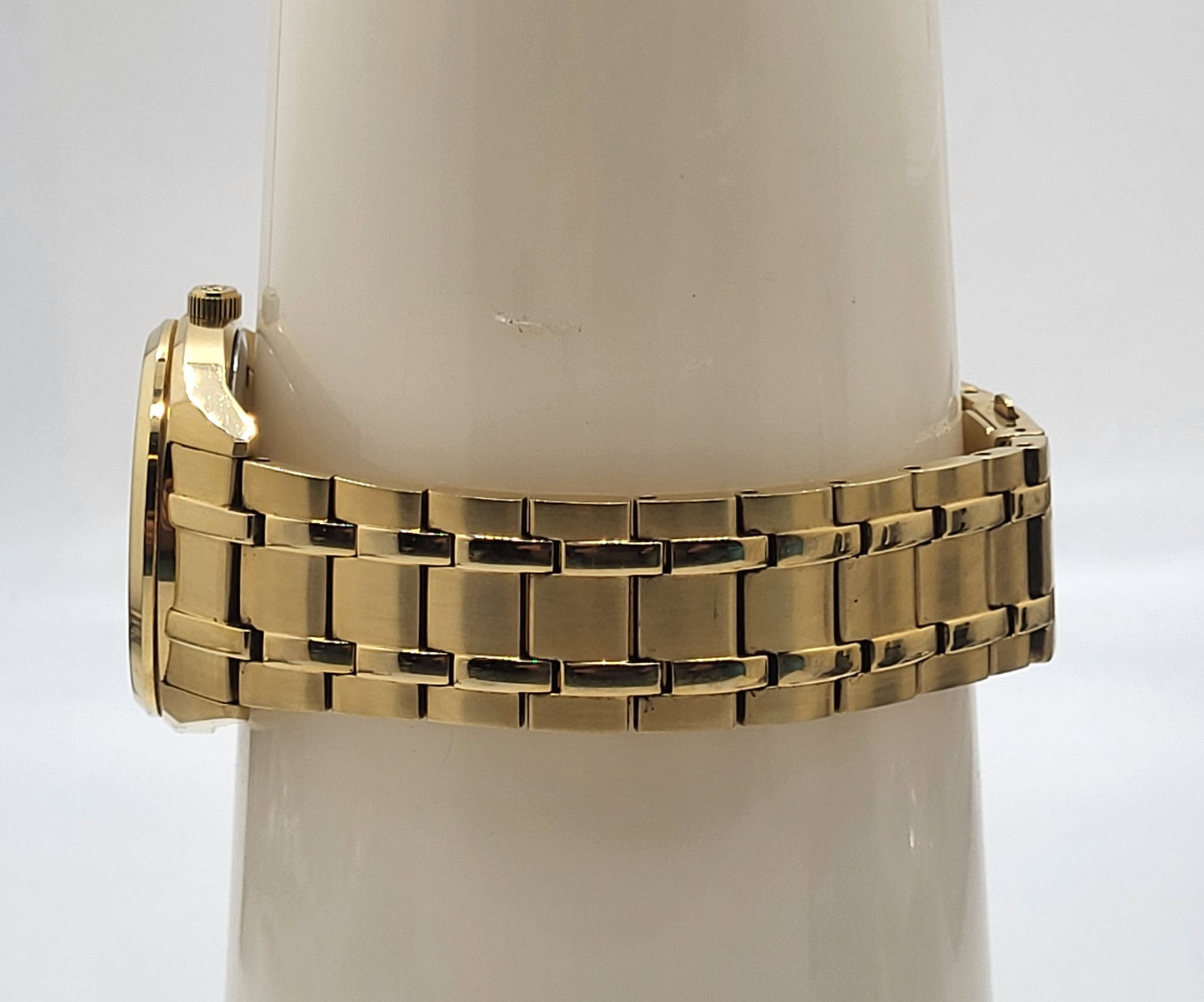 Bulova - Gold Surveyor Classic Stainless Steel Men's Quartz Watch - 97C115