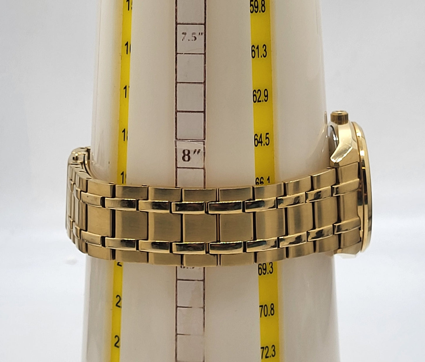 Bulova - Gold Surveyor Classic Stainless Steel Men's Quartz Watch - 97C115