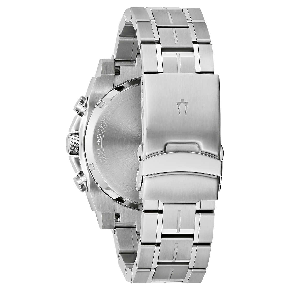 Bulova - Precisionist, Chronograph Stainless Steel Quartz Mens Watch - 98B405 (USED)