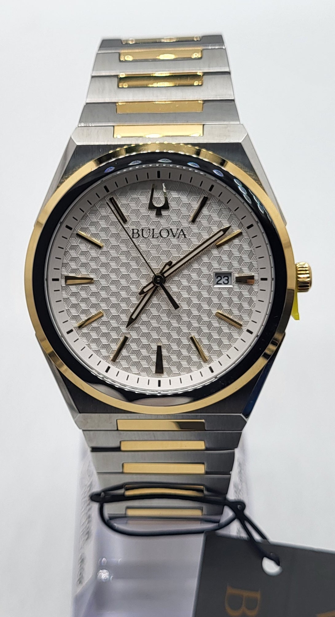 Bulova Classic Two-Tone Stainless Steel Quartz Men's Watch 98B424