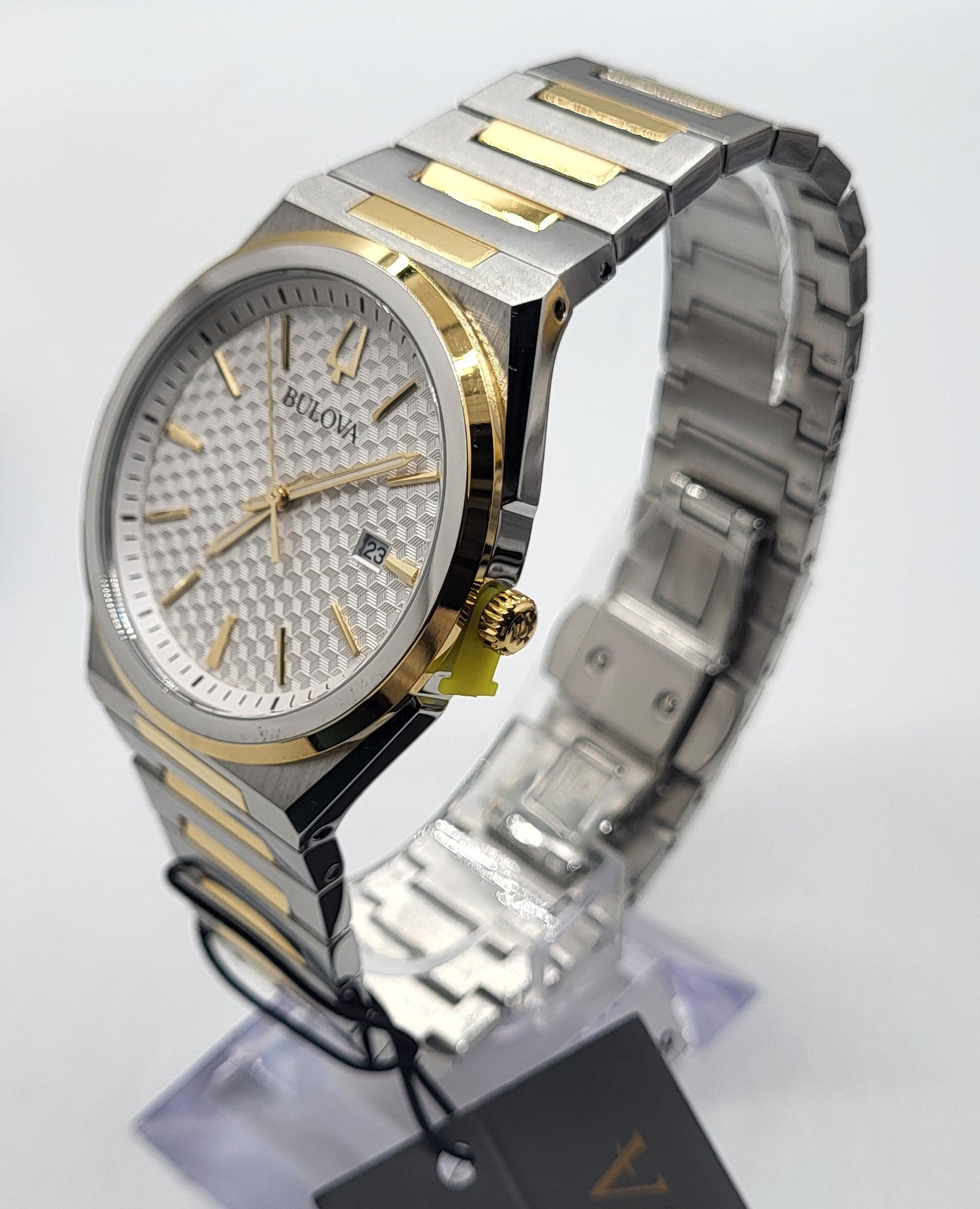 Bulova Classic Two-Tone Stainless Steel Quartz Men's Watch 98B424