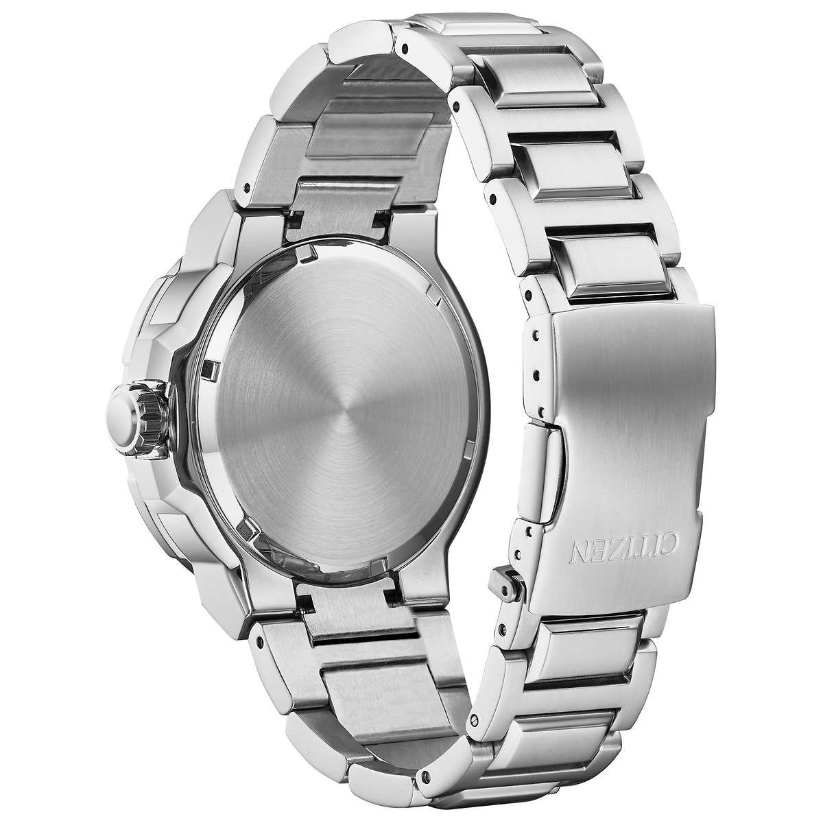 Citizen Eco-Drive Endeavor Diver, Stainless Steel Green Dial Men's Quartz Watch - AW1428-53X