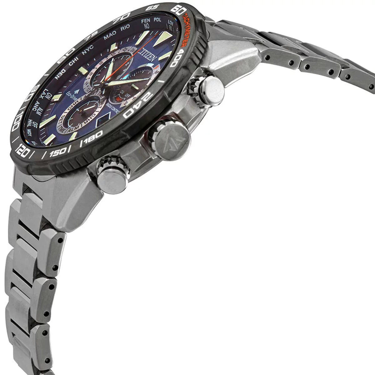 Citizen Eco-Drive Promaster Blue Chronograph Dial Men's Quartz Watch - CB5034-58L