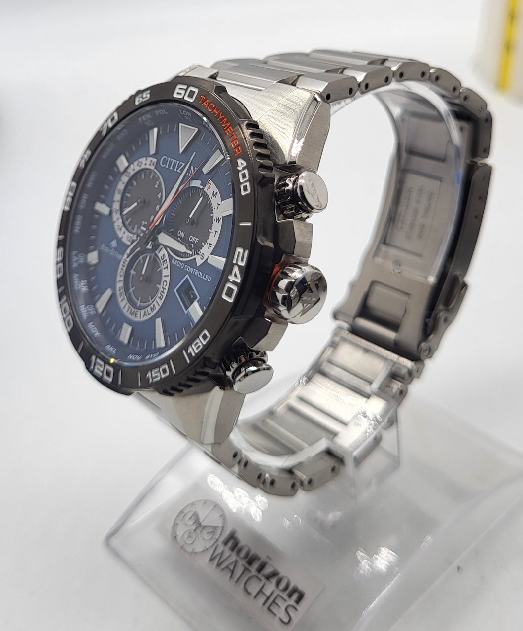 Citizen Eco-Drive Promaster Blue Chronograph Dial Men's Quartz Watch - CB5034-58L