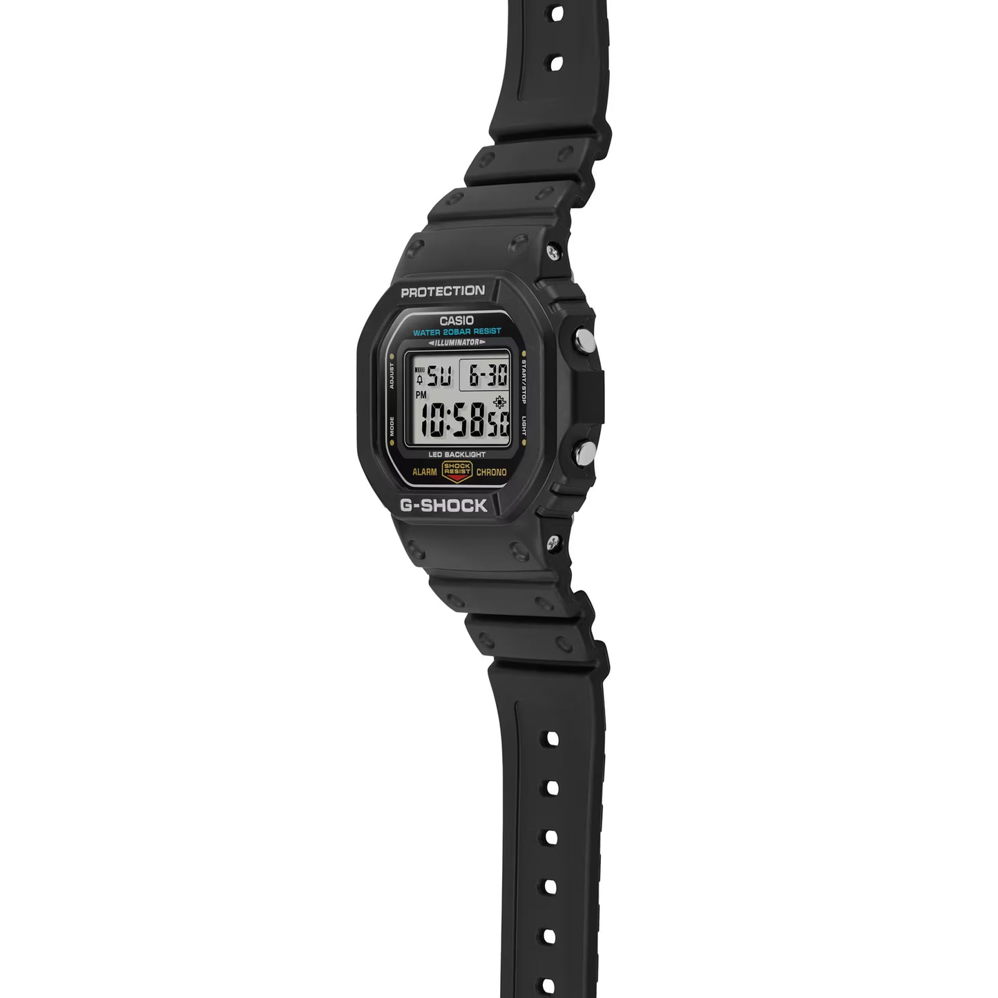 Casio Classic G-Shock Black Digital Men's Quartz Watch DW5600E-1V