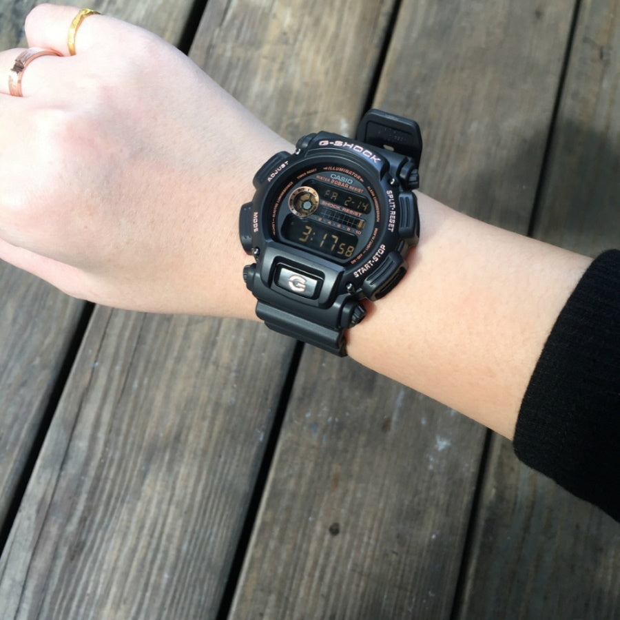 Casio - G-Shock, Black Classic Digital Shock Resistant Watch DW9052GBX-1A4