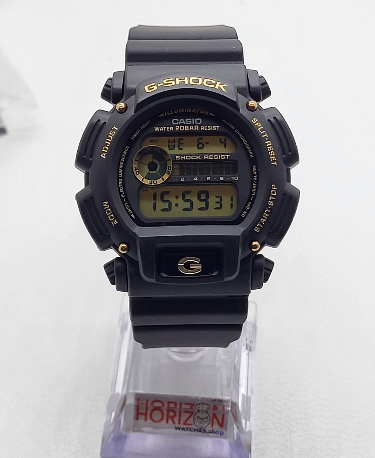 Casio - G-Shock, Black Classic Digital Shock Resistant Watch DW9052GBX-1A4