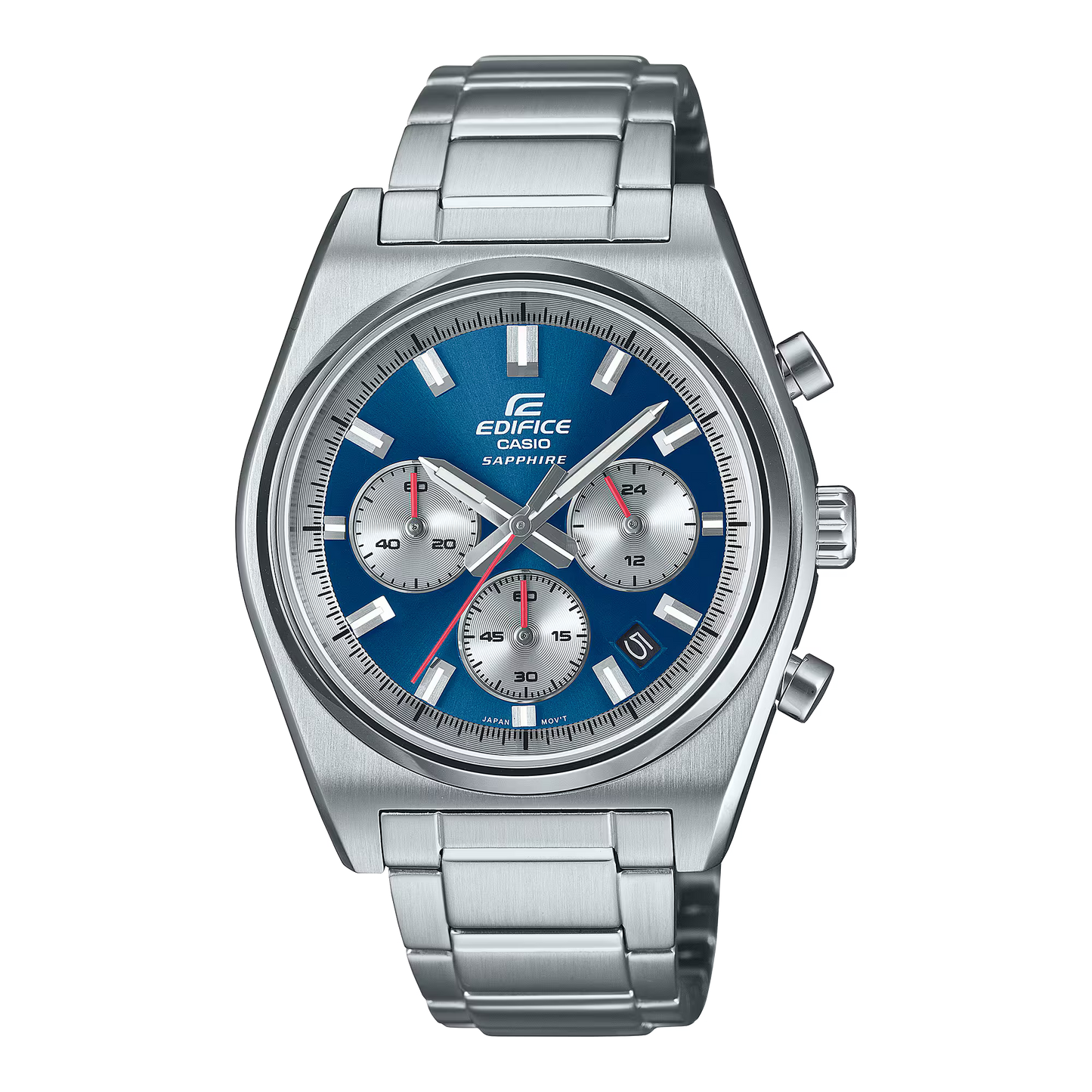 Casio - EDIFICE Chronograph Stainless Steel Men's Quartz Watch - EFB-730D-2AV(USED)