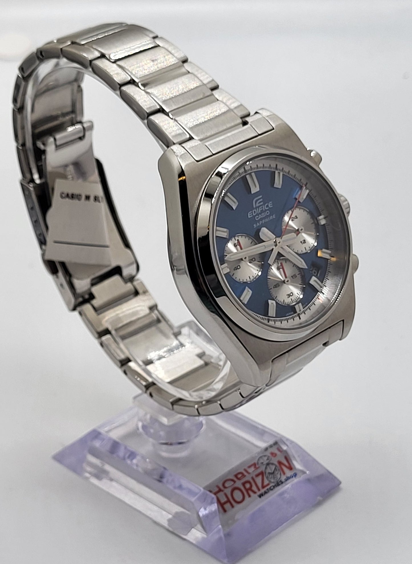 Casio - EDIFICE Chronograph Stainless Steel Men's Quartz Watch - EFB-730D-2AV(USED)