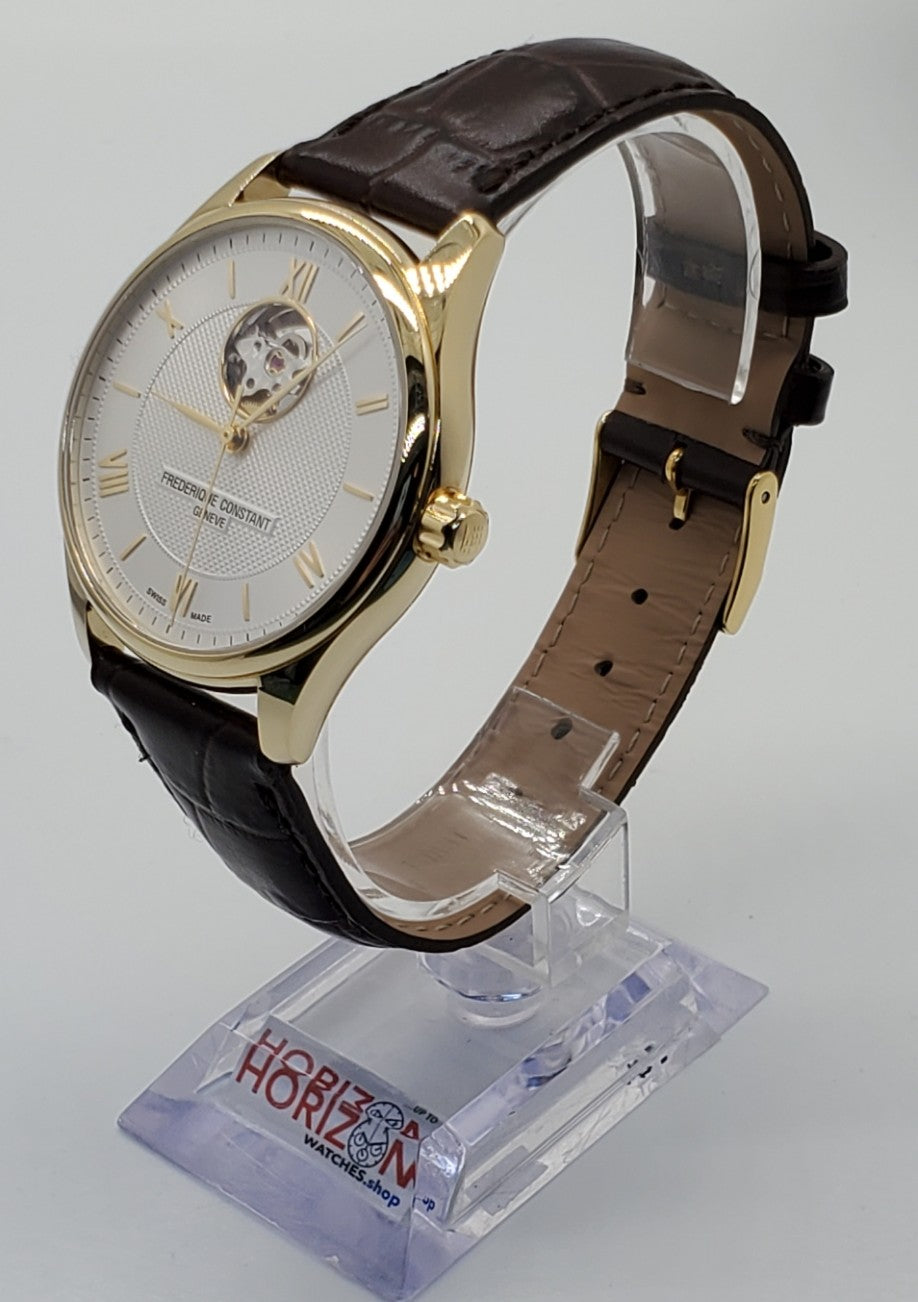 Frédérique Constant Classic Heartbeat Gold Men's Automatic Watch - FC-310MS5B5