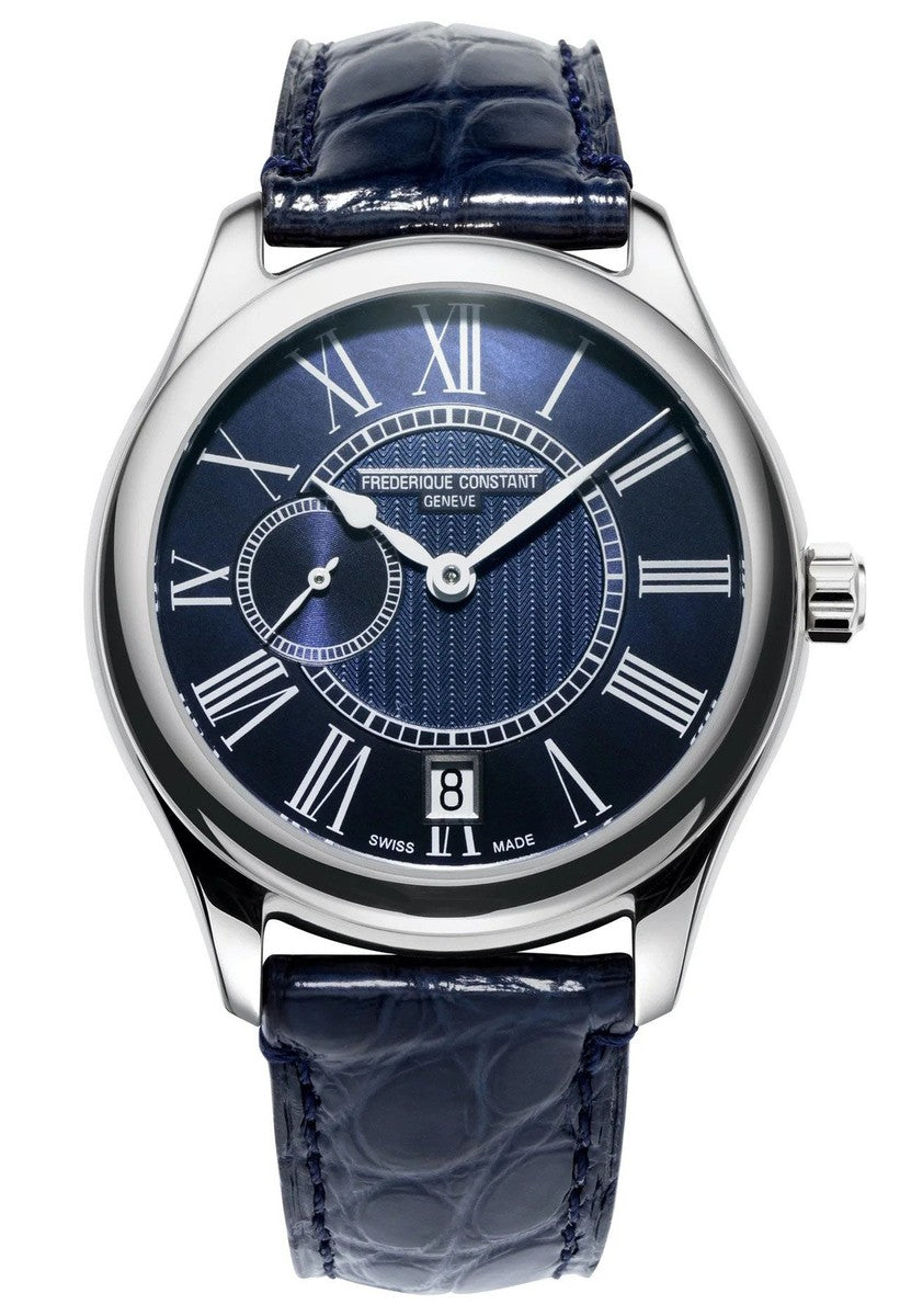 Frédérique Constant - Classic Blue Leather Women's Automatic Watch FC-318MPN3B6