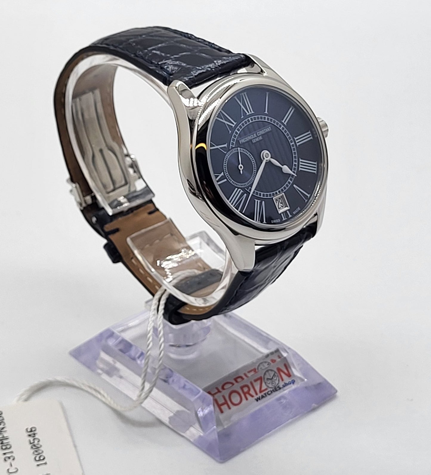 Frédérique Constant - Classic Blue Leather Women's Automatic Watch FC-318MPN3B6