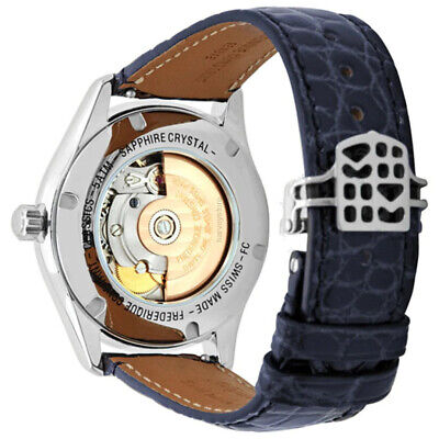Frédérique Constant - Classic Blue Leather Women's Automatic Watch FC-318MPN3B6