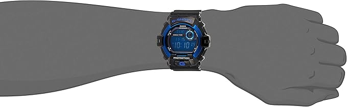 Casio G-Shock Black & Blue G8900A-1 Men's Quartz Watch