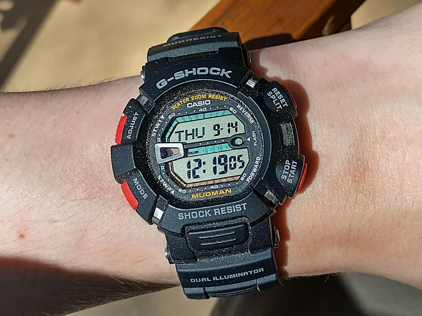 Casio G-Shock Mudman Men's Black Resin Quartz Watch - G9000-1V