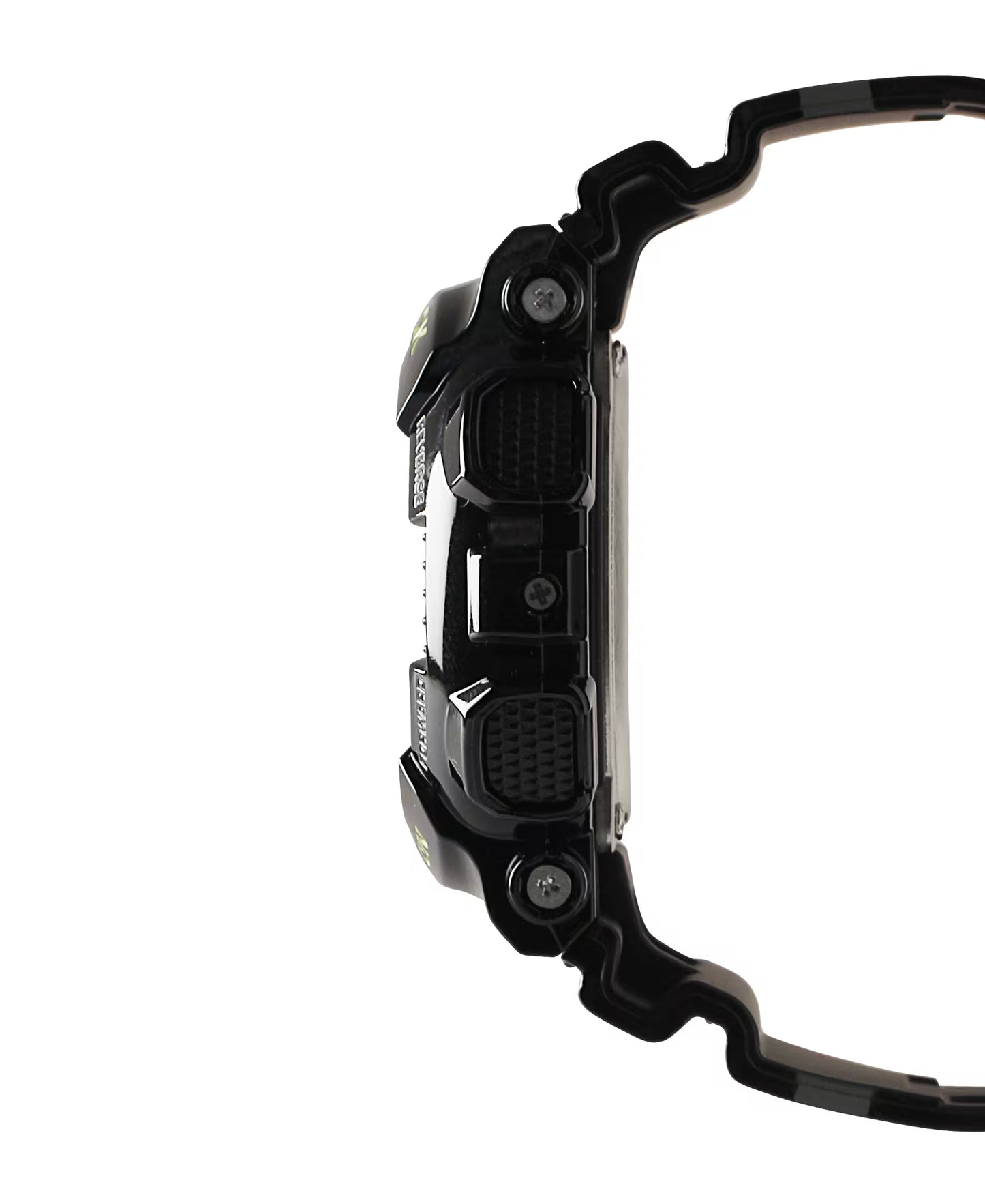 Casio G-SHOCK Black and Gold Men's Digi Quartz Watch GD100GB-1