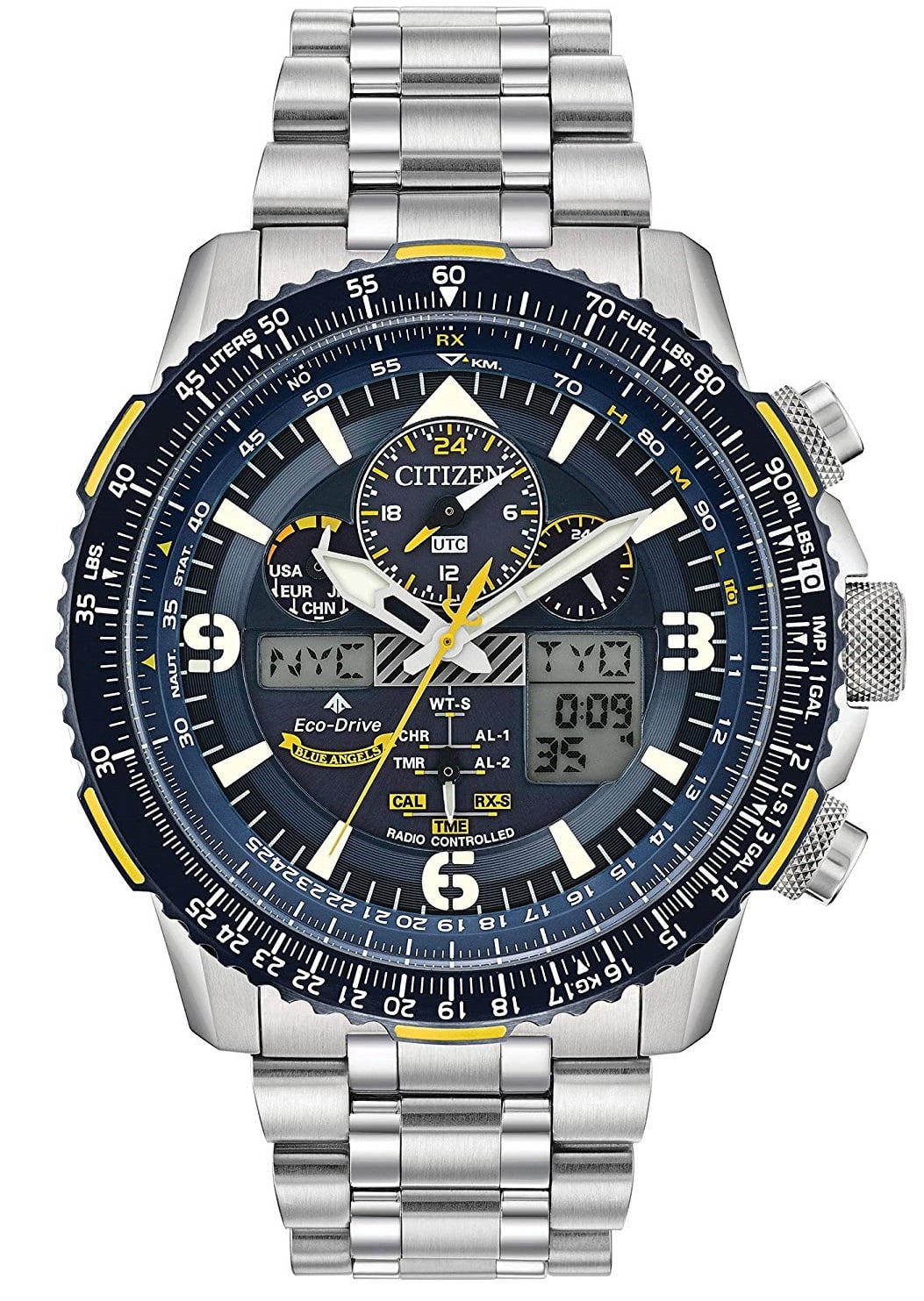 Citizen Promaster Skyhawk A-T Chronograph Dial Men's Quartz Watch JY8078-52L(USED)