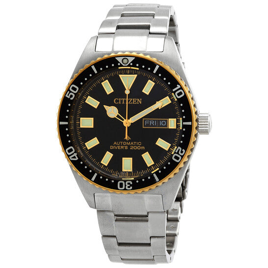 Citizen Promaster Diver Automatic Black Dial Men's Watch - NY0125-83E