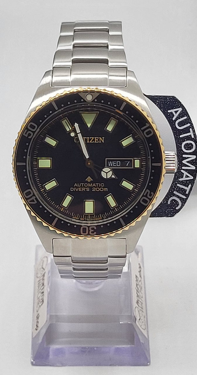 Citizen Promaster Diver Automatic Black Dial Men's Watch - NY0125-83E
