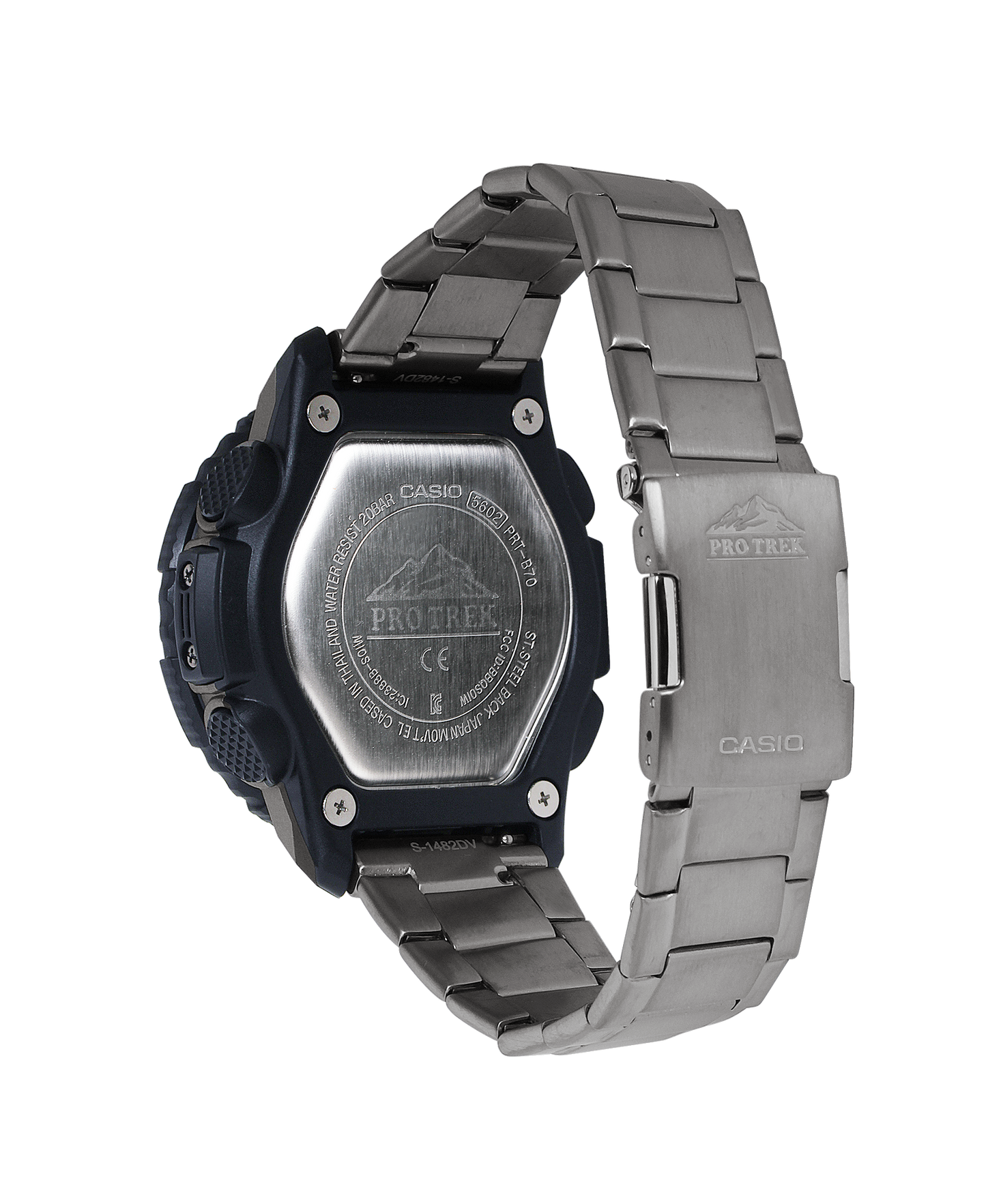 Casio Multifield Titanium Digital Sport Men's Quartz Watch PRTB70T-7