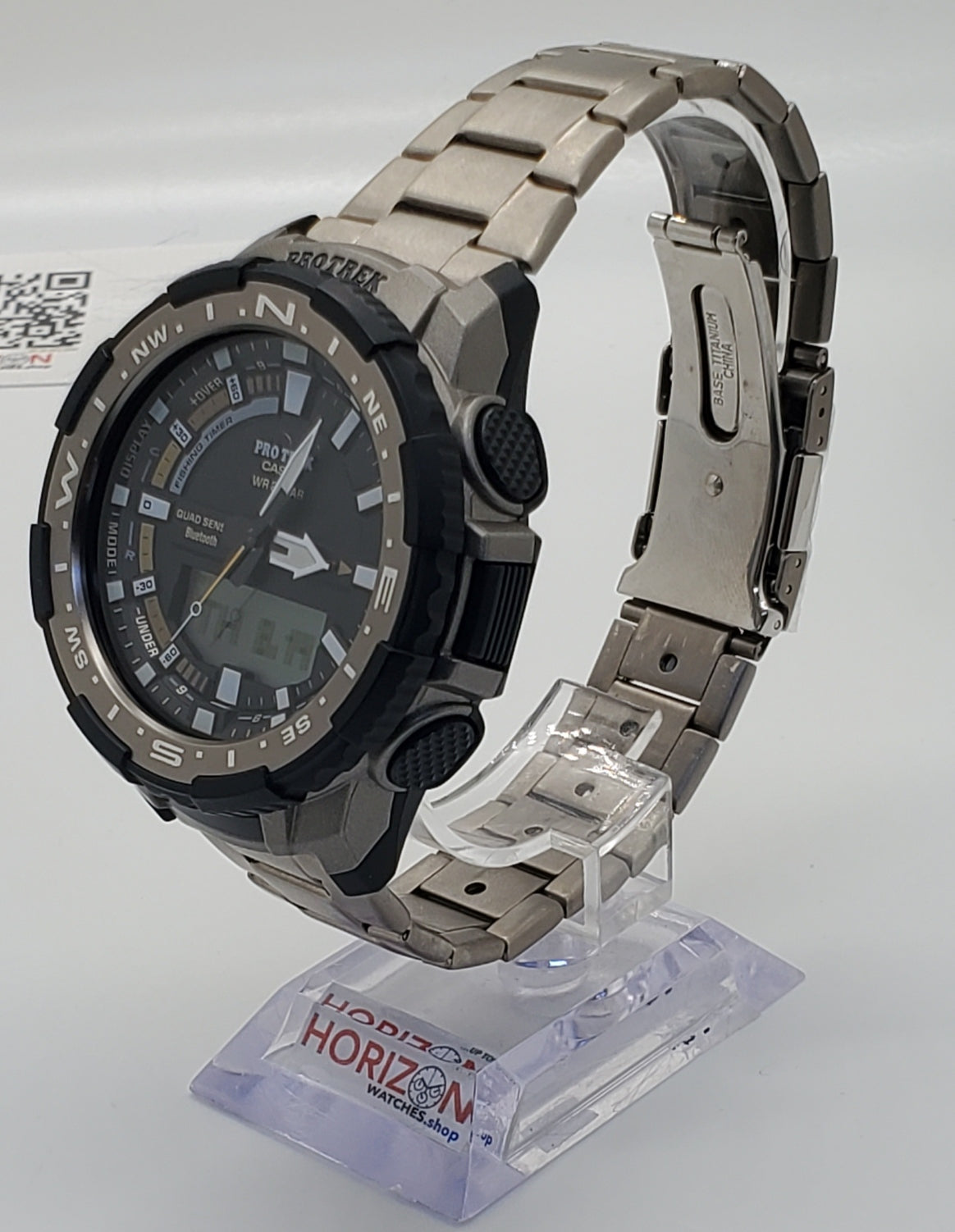 Casio Multifield Titanium Digital Sport Men's Quartz Watch PRTB70T-7