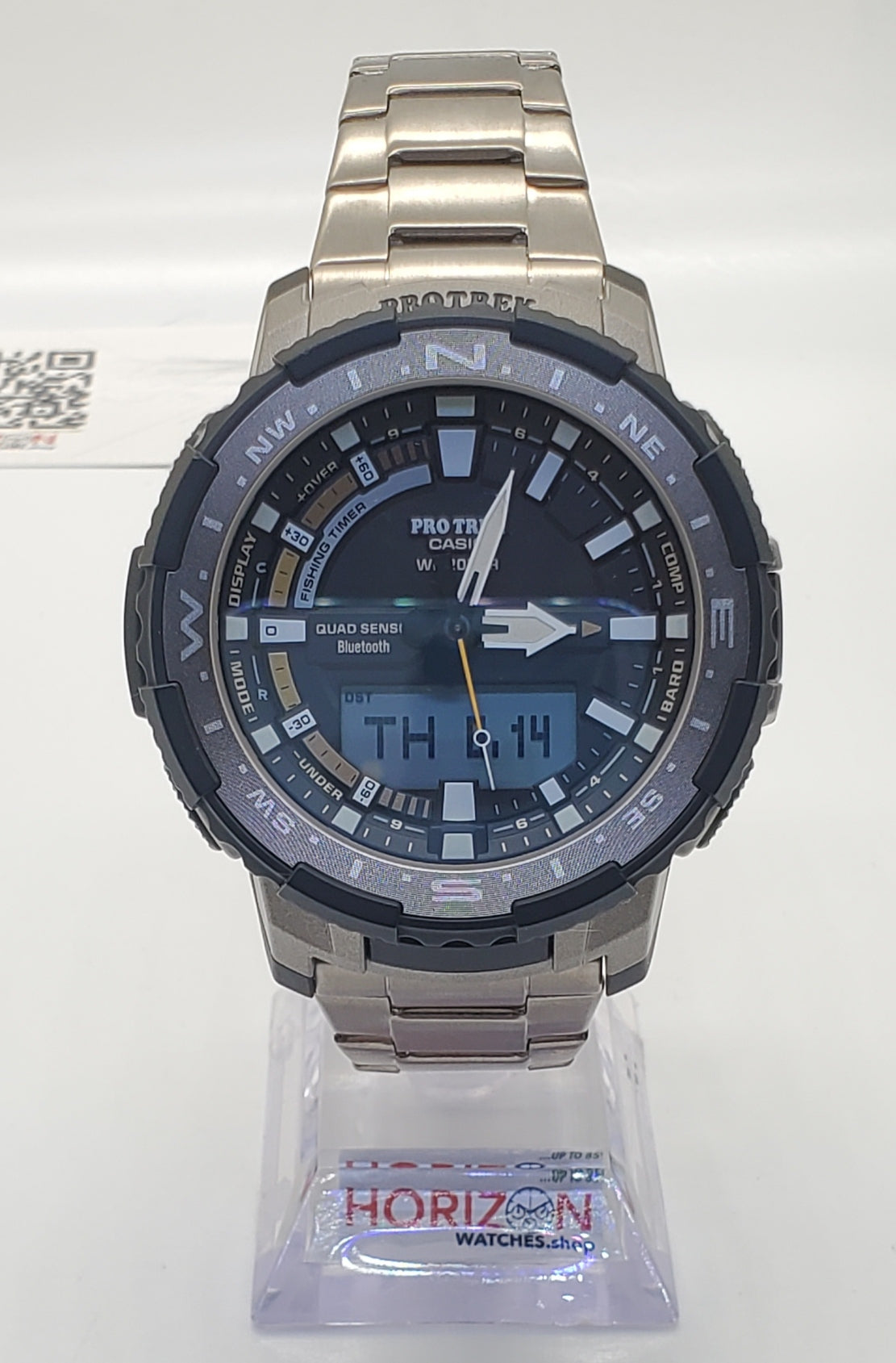 Casio Multifield Titanium Digital Sport Men's Quartz Watch PRTB70T-7