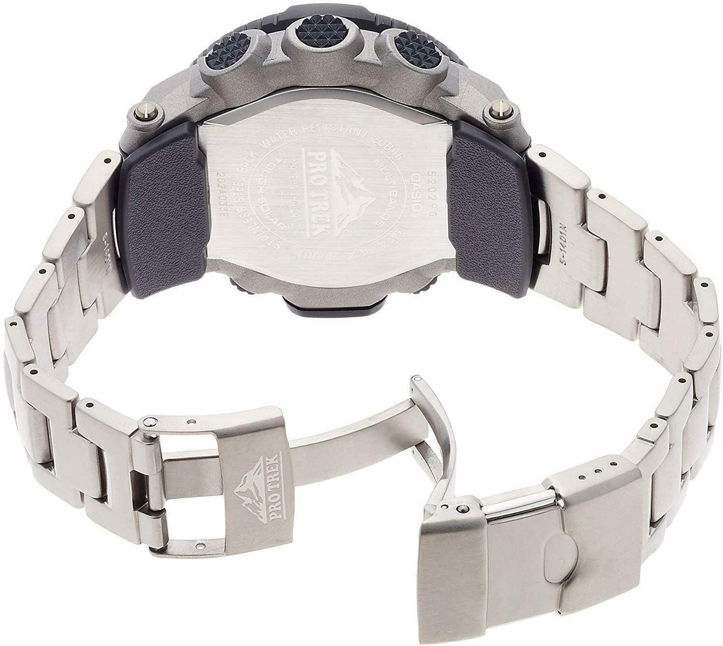 Casio Multifield Stainless Digital Sport Men's Quartz Watch PRW3500T-7