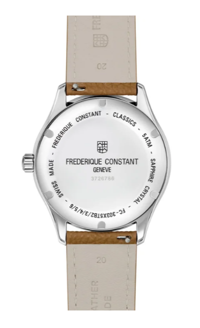 Frederique Constant Classics Stainless Silver White Dial Men's FC-303MC5B26