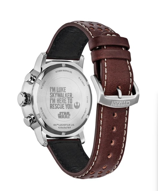 Citizen Eco-Drive Star Wars Luke Skywalker Men's Quartz Watch CA0760-17W