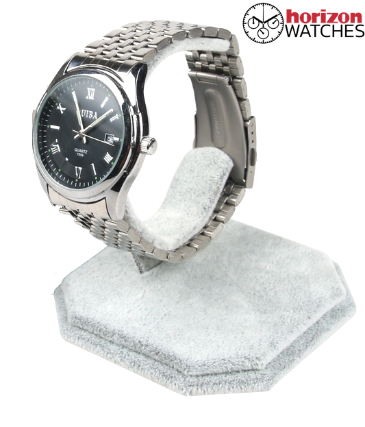 Velvet Watch & Jewelry Display Stand 3-3/8"