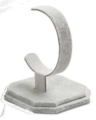 Velvet Watch & Jewelry Display Stand 3-3/8"