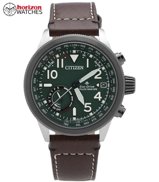 What makes the Citizen Eco-Drive Satellite Wave-World Time Watch unique?