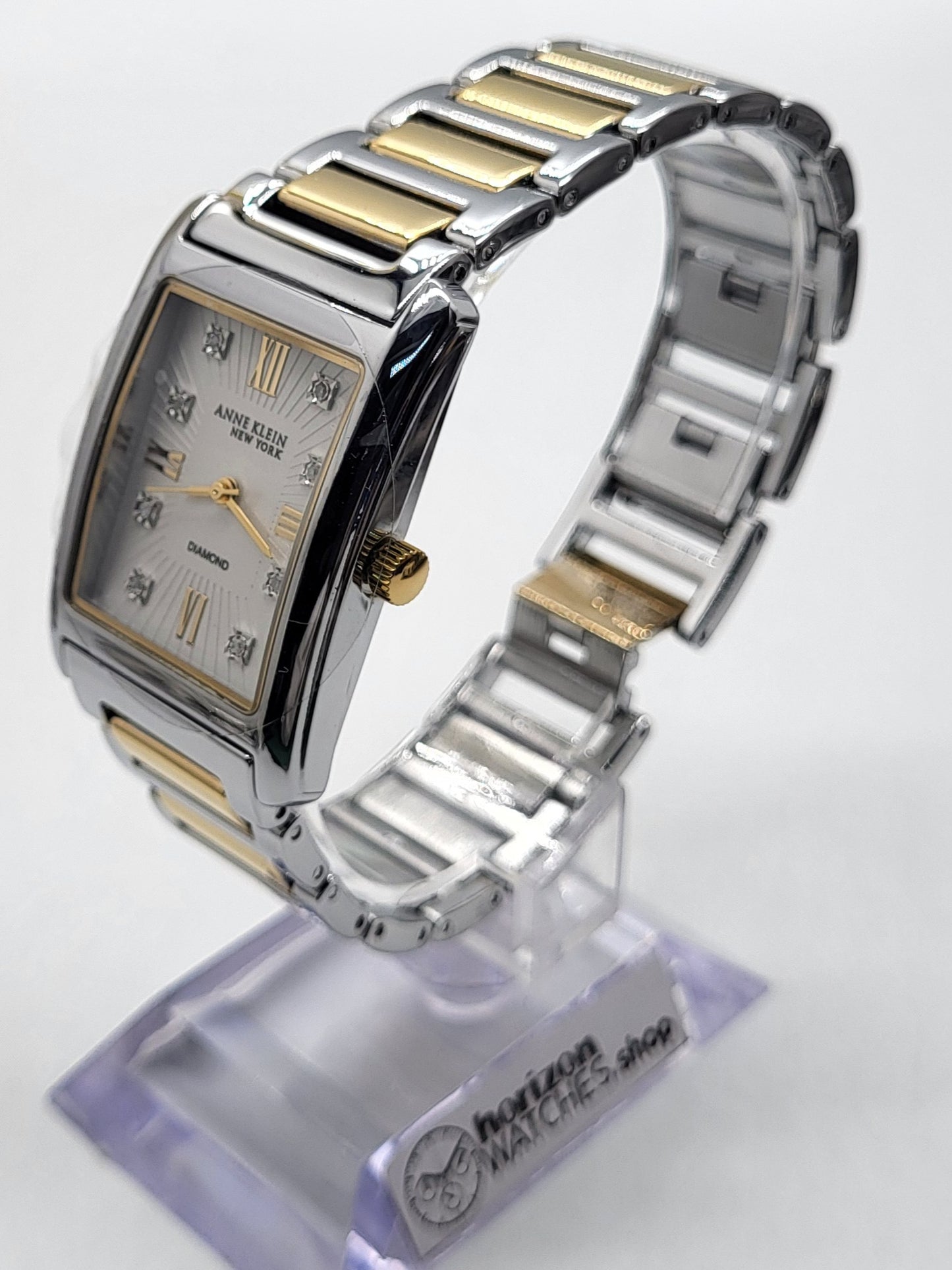 Anne Klein New York Gold-Tone Stainless Ladies Quartz 12/7745SVTT
