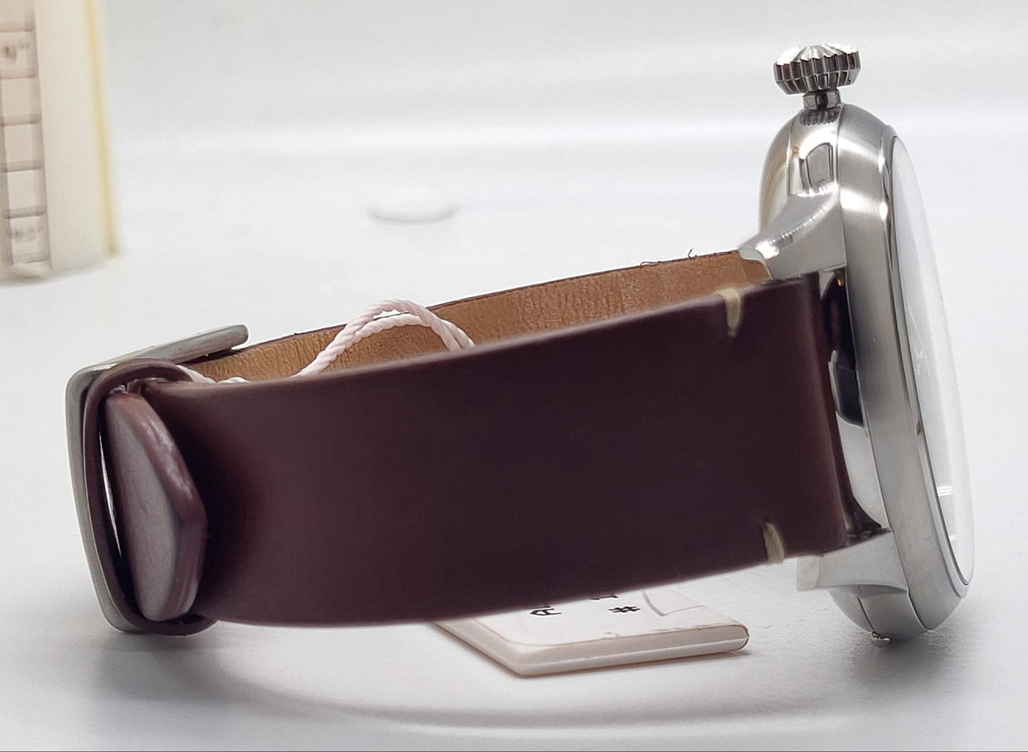 Alpina - Startimer, Stainless Steel Brown Leather Men's Automatic Watch - AL525KBG4SH6(USED)
