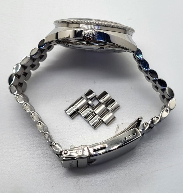 Bulova - Oceanographer, Stainless Steel Blue Bezel Men's Automatic 96B477