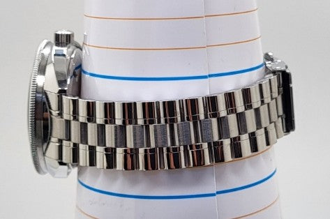 Bulova - Oceanographer, Stainless Steel Blue Bezel Men's Automatic 96B477