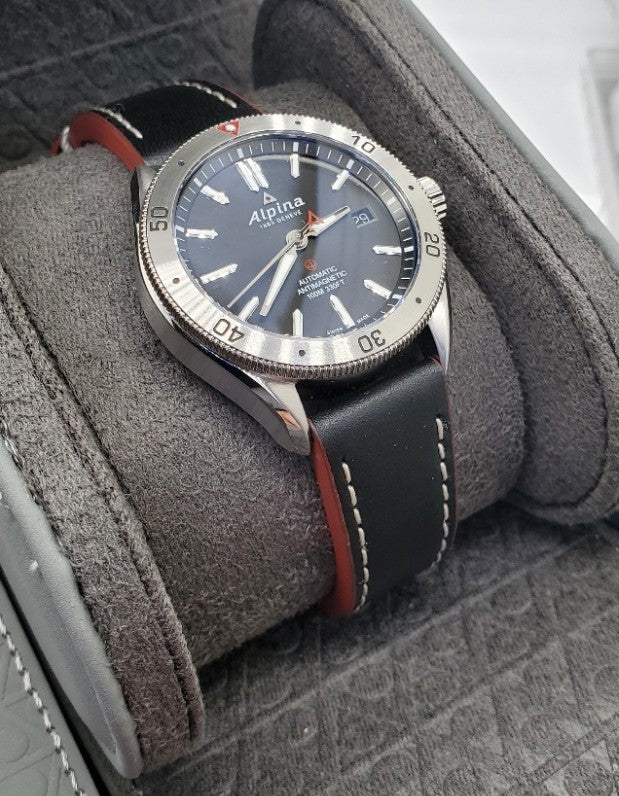 Alpiner 4 Automatic Black Dial Men's Watch AL-525BS5AQ6