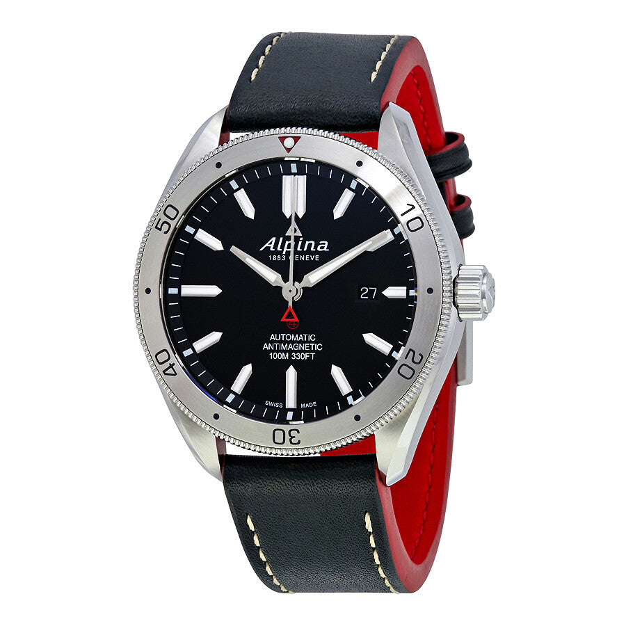 Alpiner 4 Automatic Black Dial Men's Watch AL-525BS5AQ6