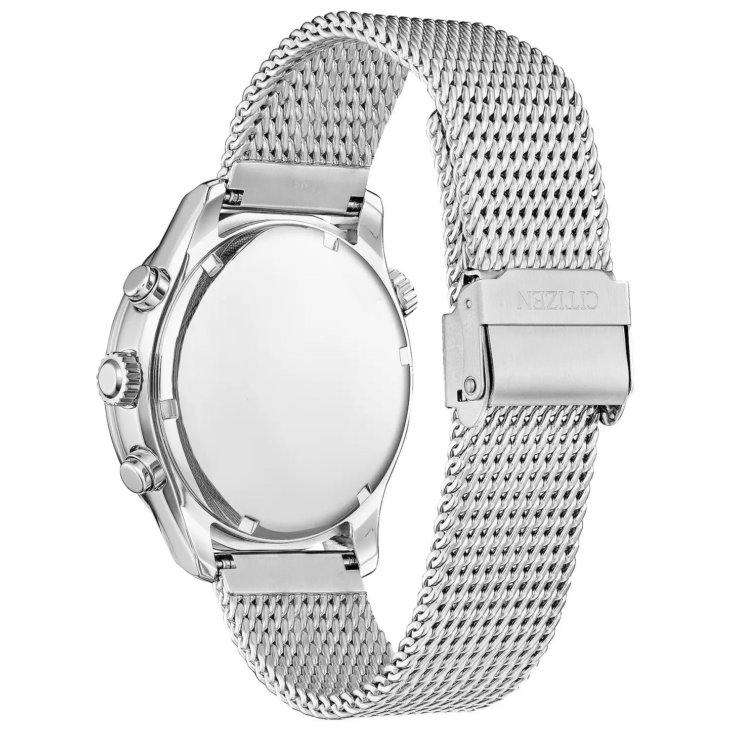 Citizen Eco-Drive Chrono Stainless Steel Men's Quartz Watch - AT0368-82L