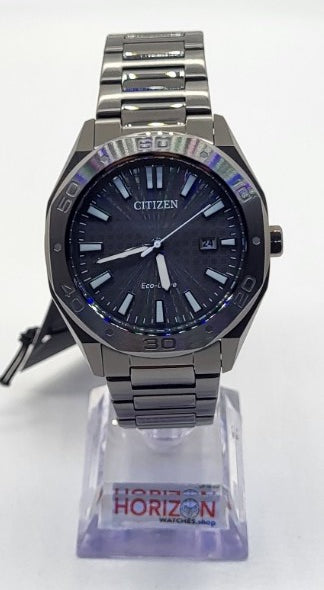 Citizen Eco-Drive Black Dial Men's Quartz Watch BM7637-81H