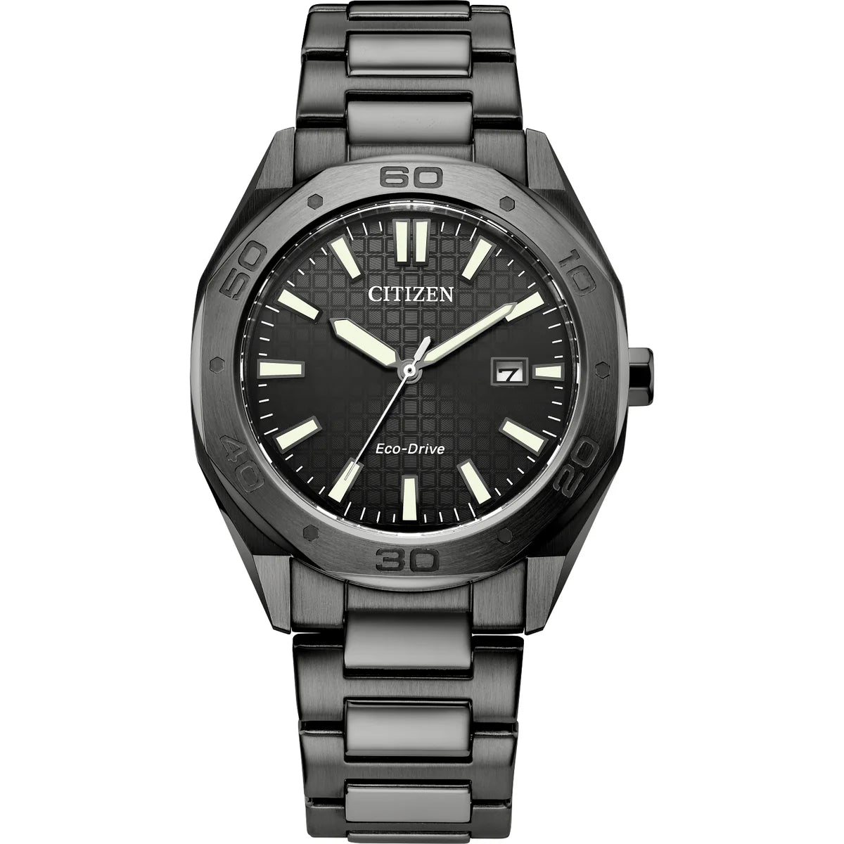 Citizen Eco-Drive Black Dial Men's Quartz Watch BM7637-81H