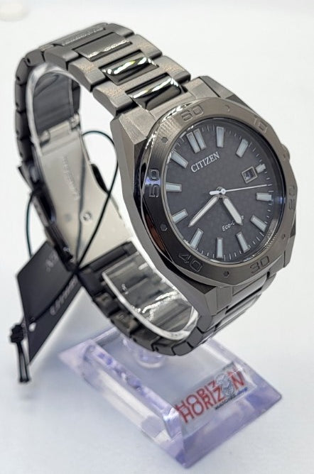 Citizen Eco-Drive Black Dial Men's Quartz Watch BM7637-81H