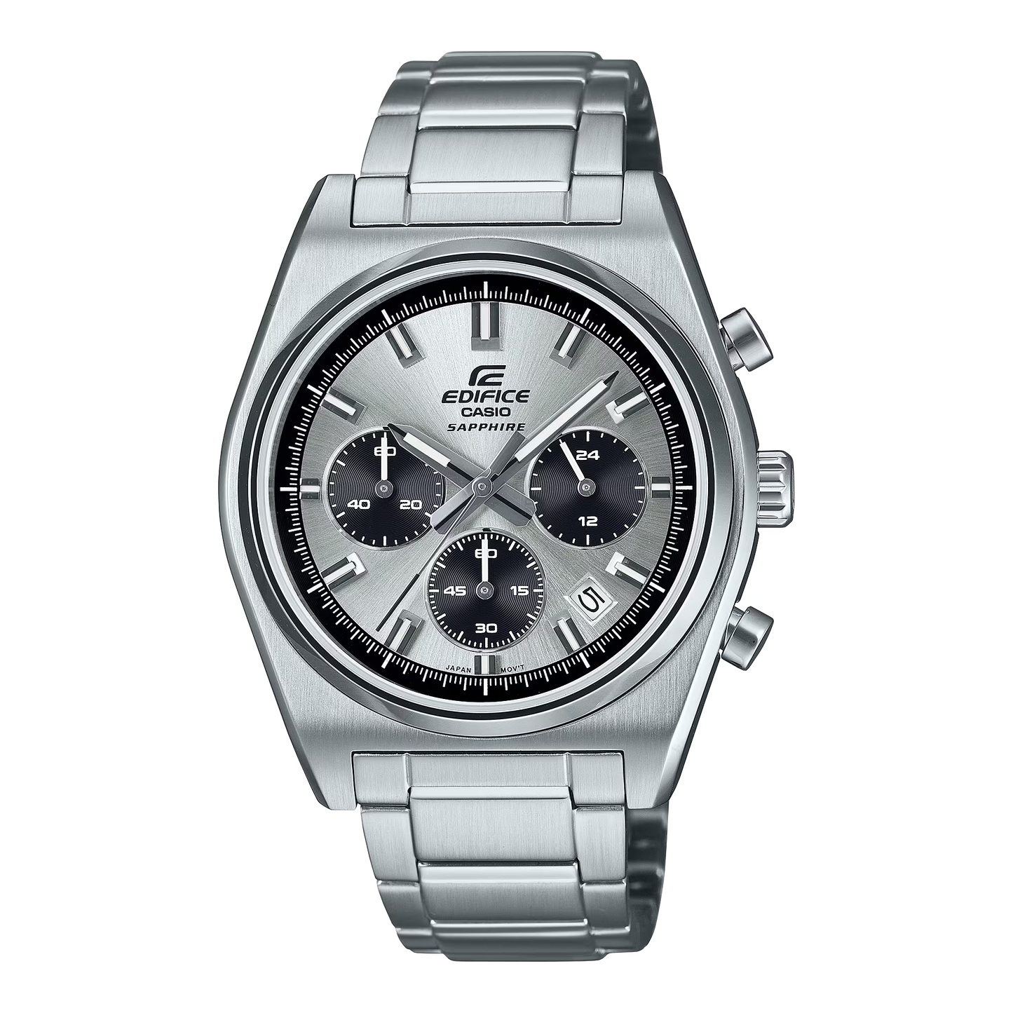 Casio - EDIFICE Chronograph Stainless Steel Men's Quartz Watch - EFB-730D-7AV
