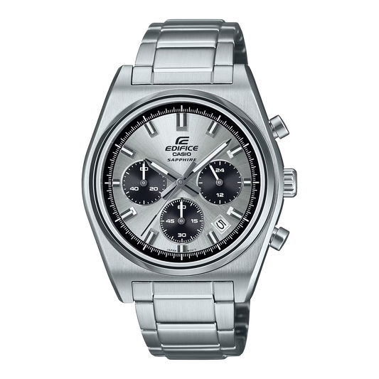 Casio - EDIFICE Chronograph Stainless Steel Men's Quartz Watch - EFB-730D-7AV