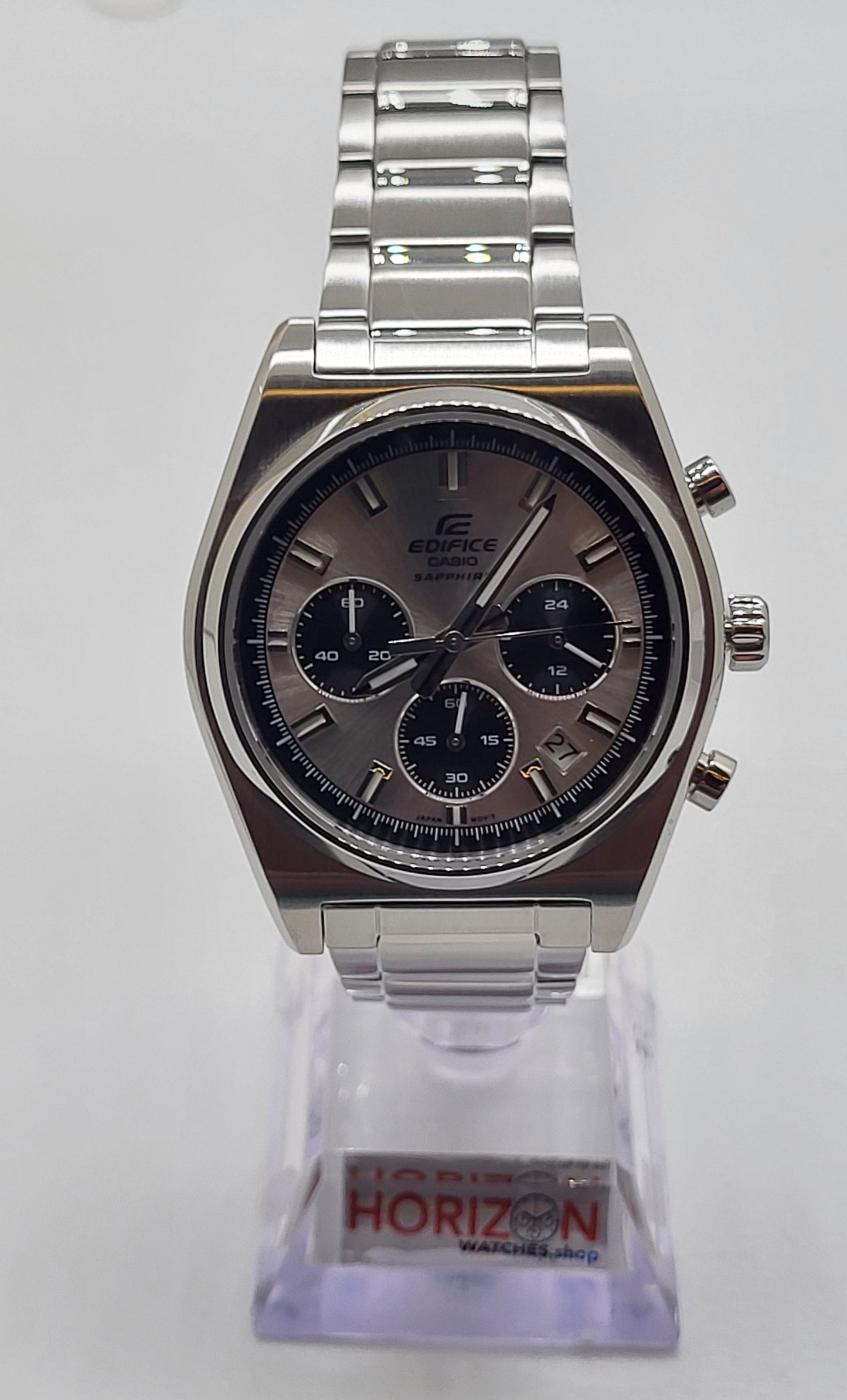 Casio - EDIFICE Chronograph Stainless Steel Men's Quartz Watch - EFB-730D-7AV