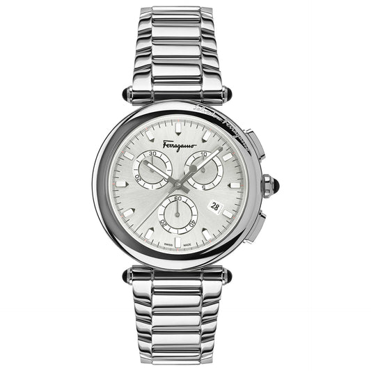FERRAGAMO Idillio Chrono Stainless Steel Men's Quartz Watch SFYQ00720